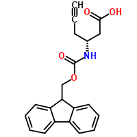 (3R)-3-[[(9H-Fluoren-9-ylmethoxy)carbonyl]amino]-5-hexynoic acid